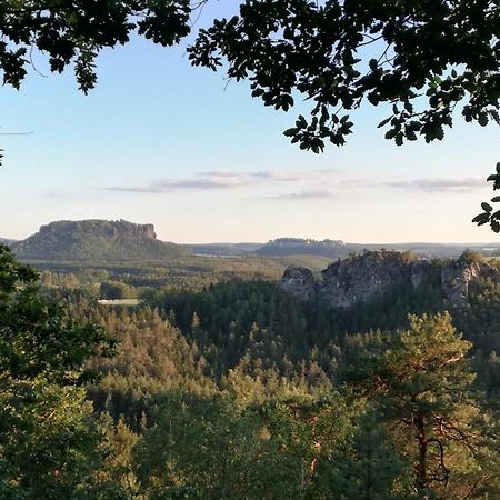 Gohrischstein Blick Apartment Rathmannsdorf ภายนอก รูปภาพ